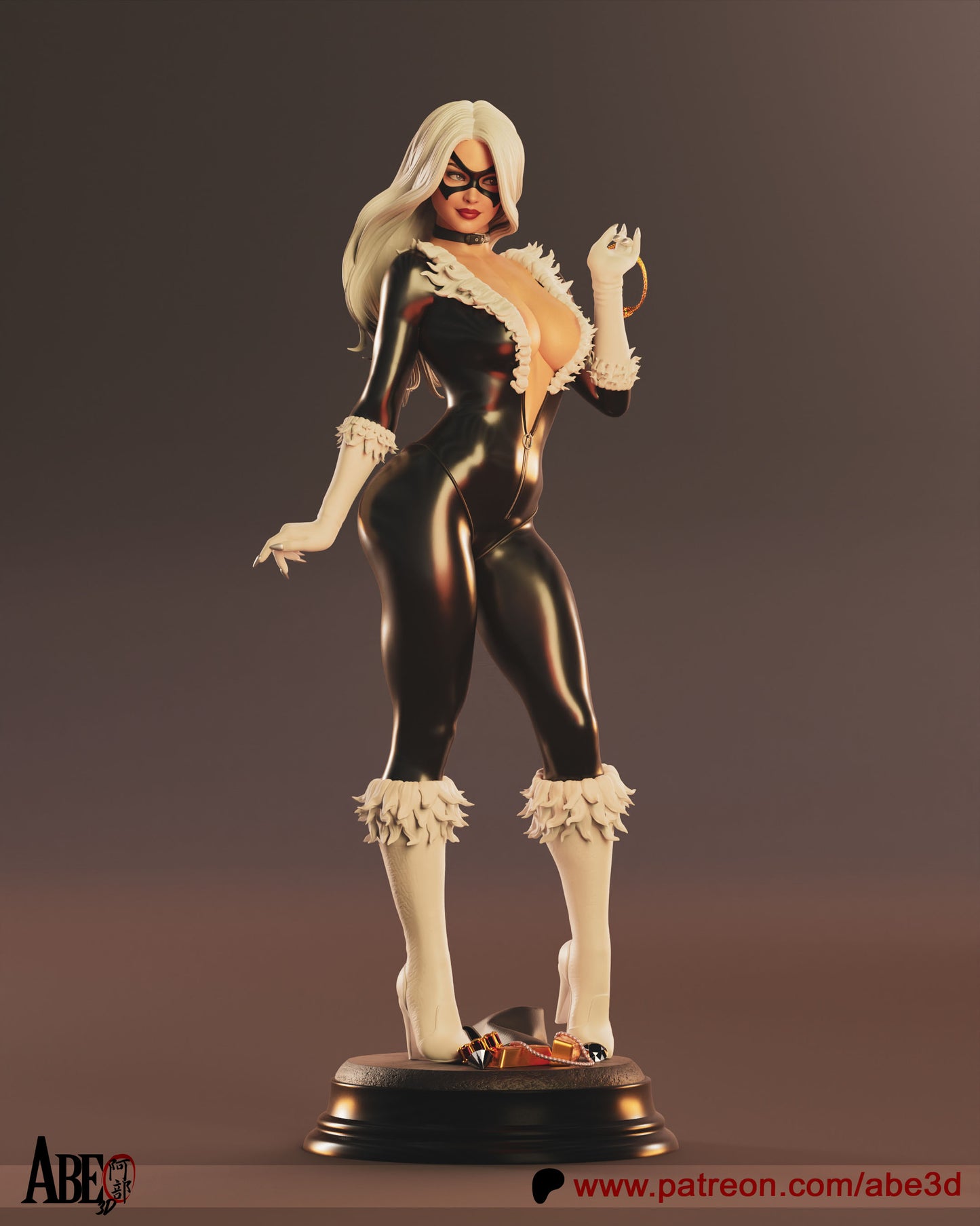 Black Cat Statue