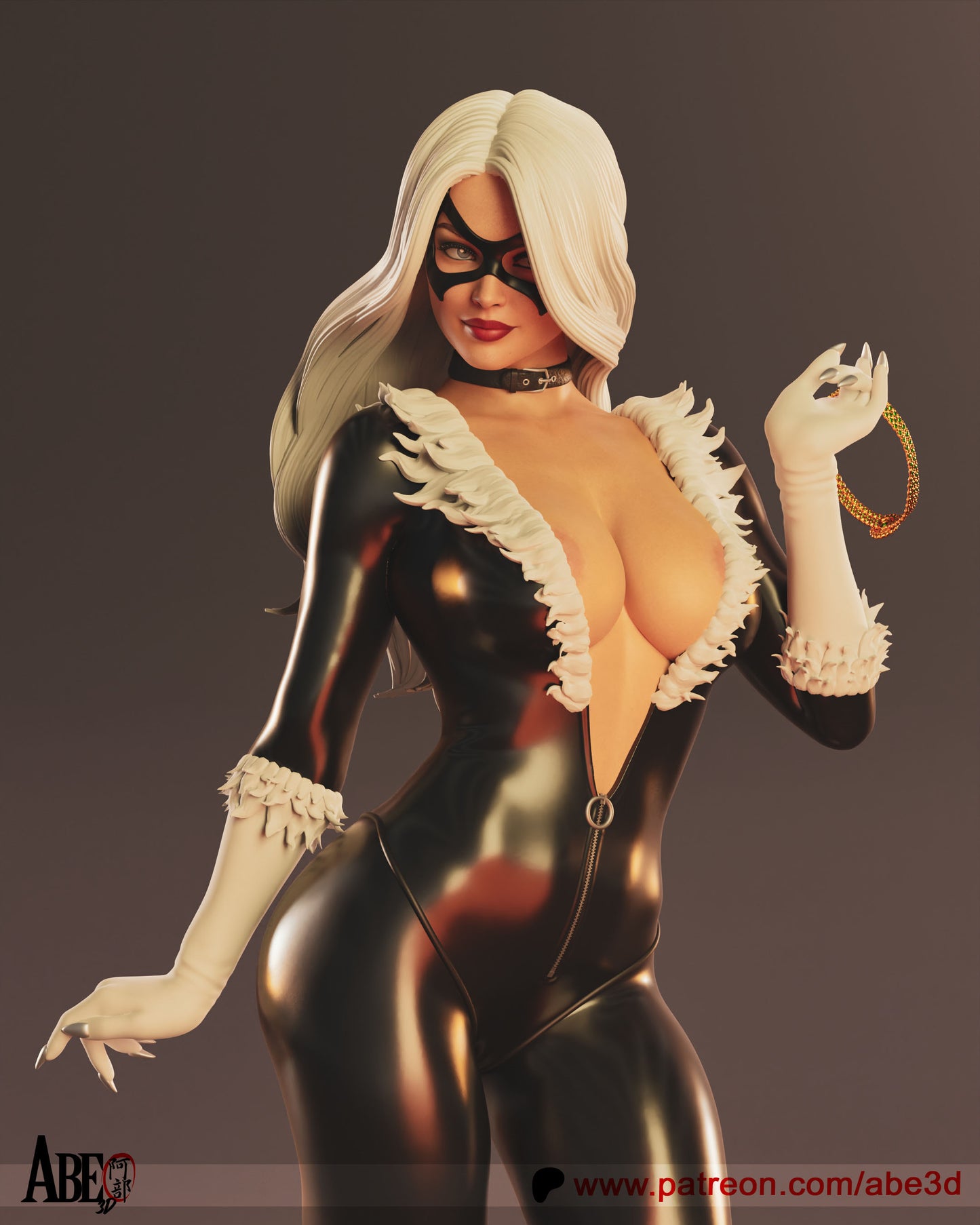 Black Cat Statue