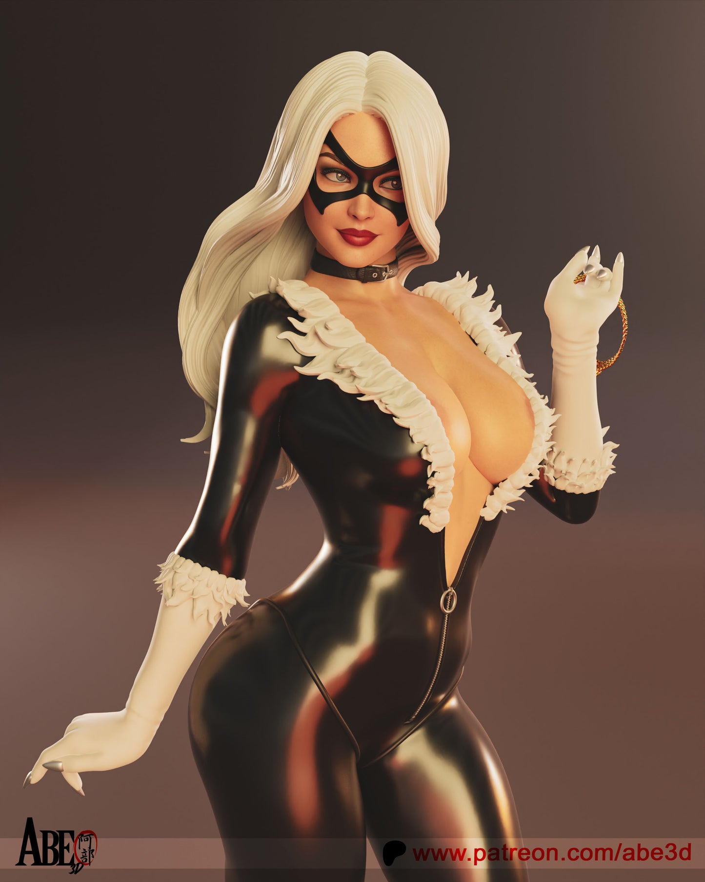 Black Cat Statue