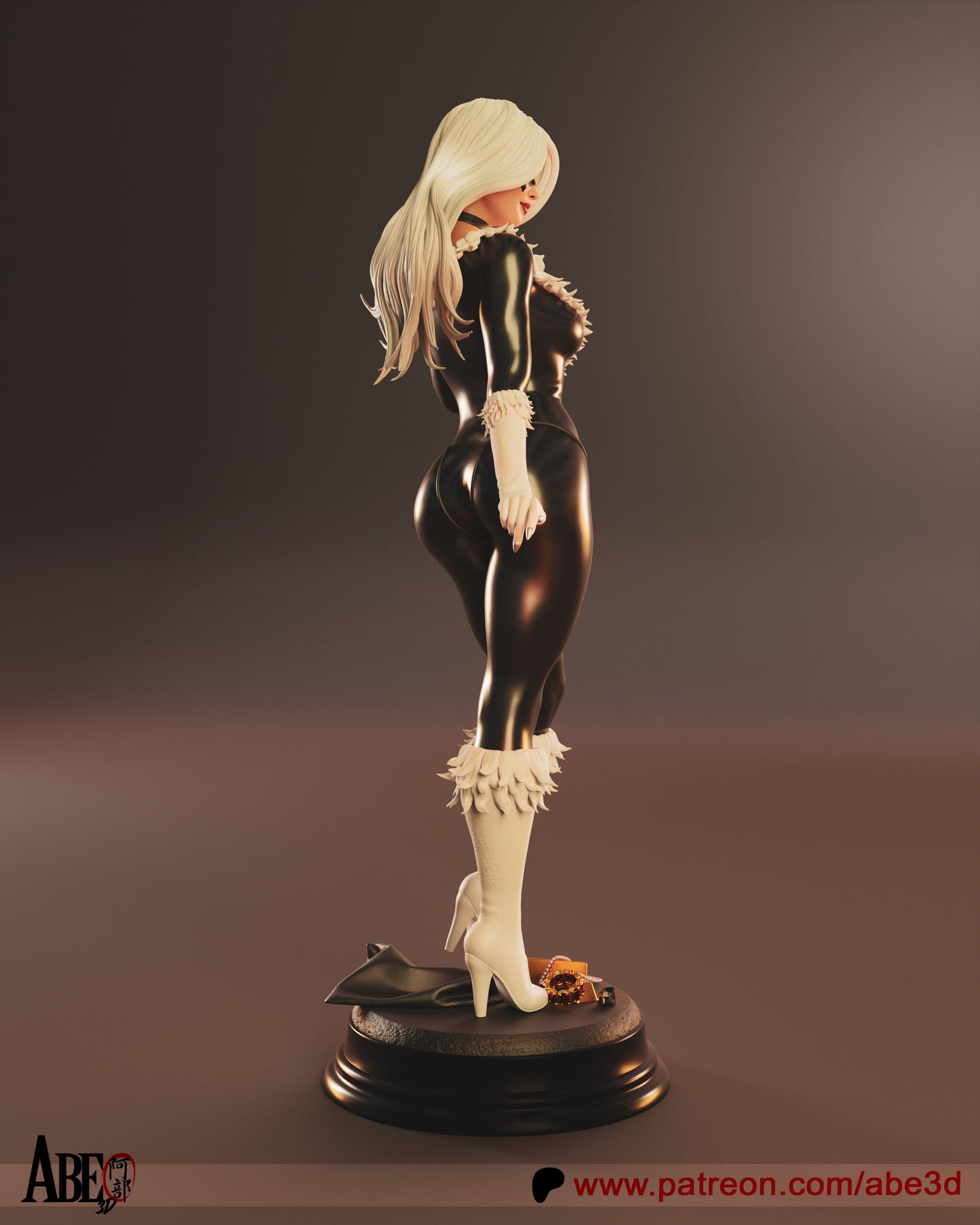 Black Cat Statue