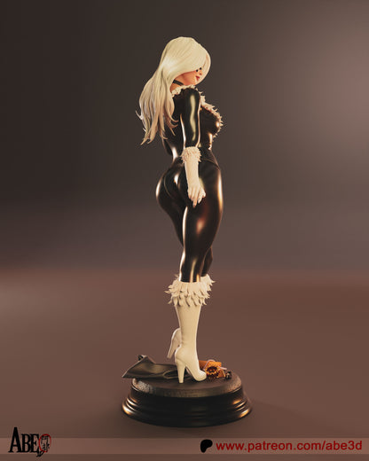 Black Cat Statue