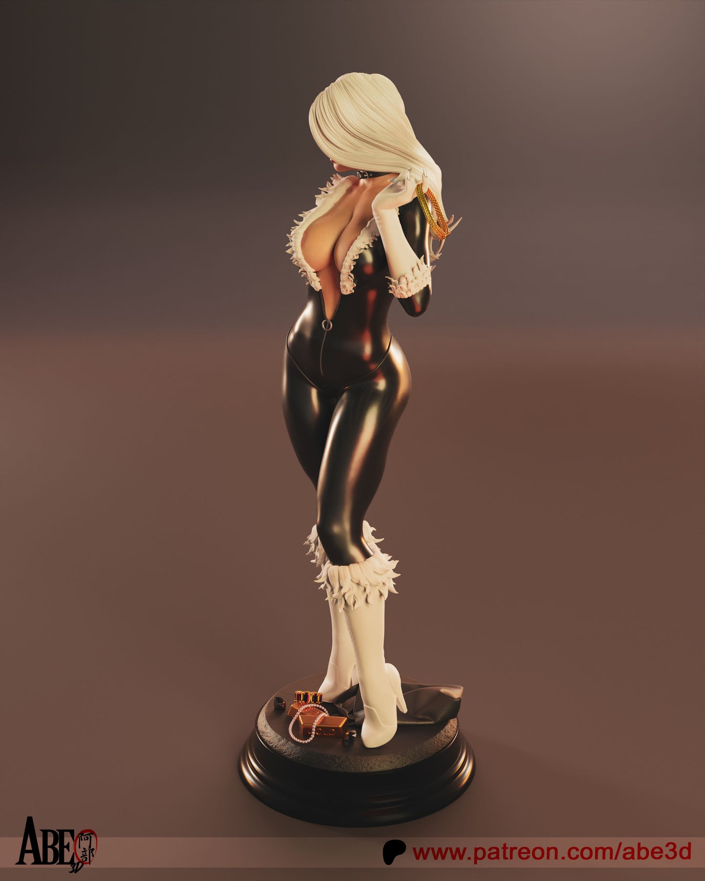 Black Cat Statue