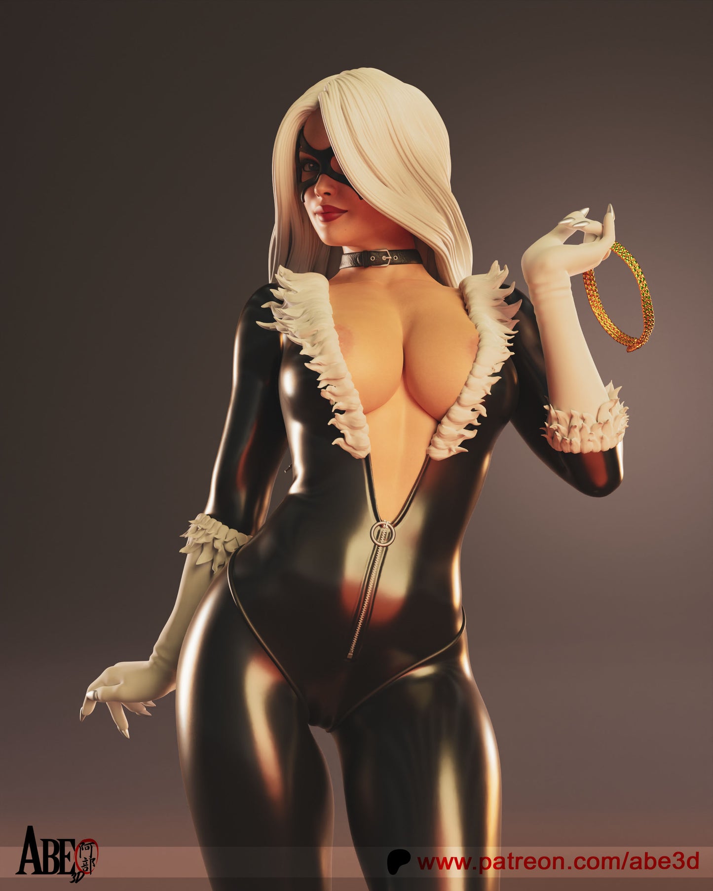 Black Cat Statue