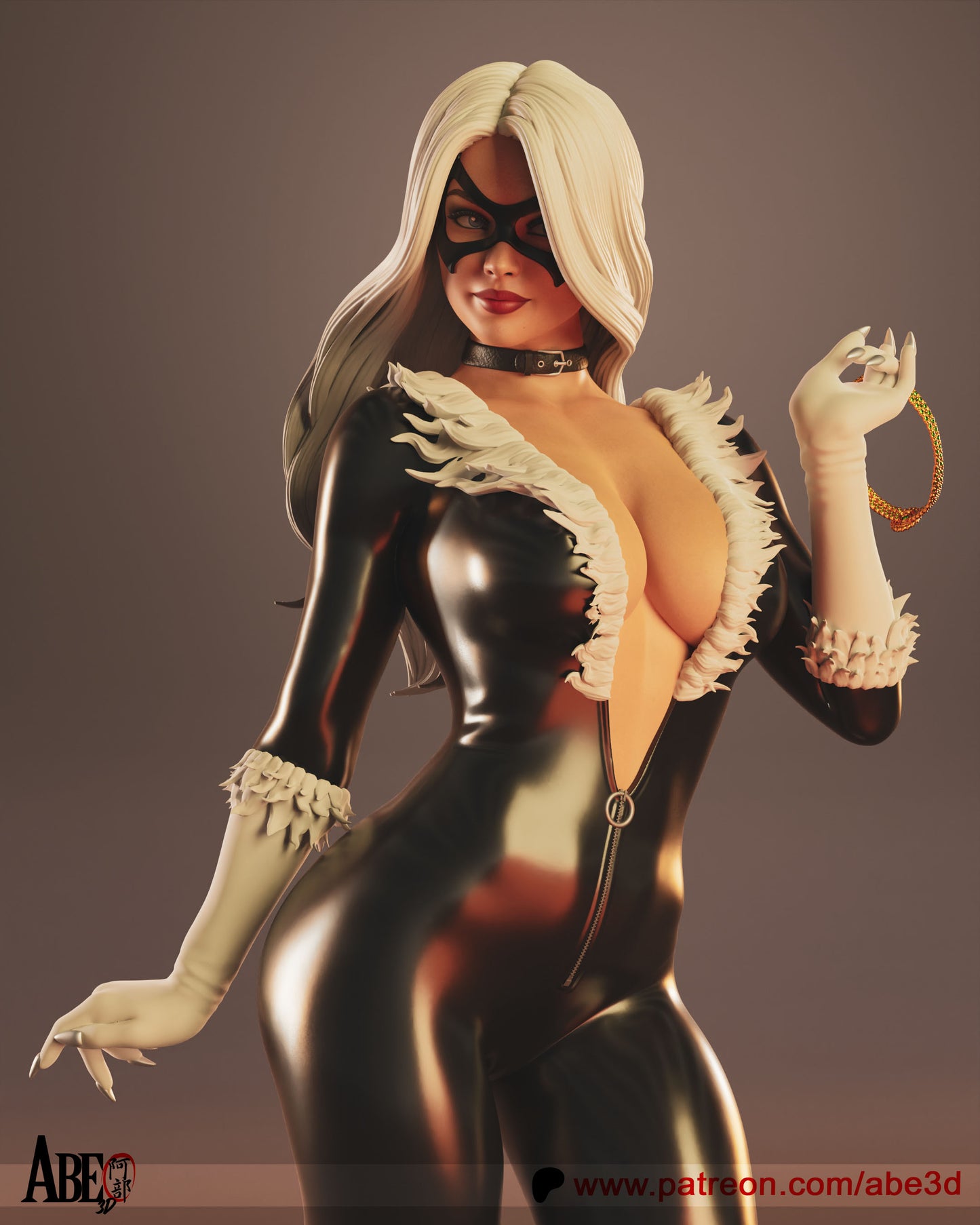 Black Cat Statue