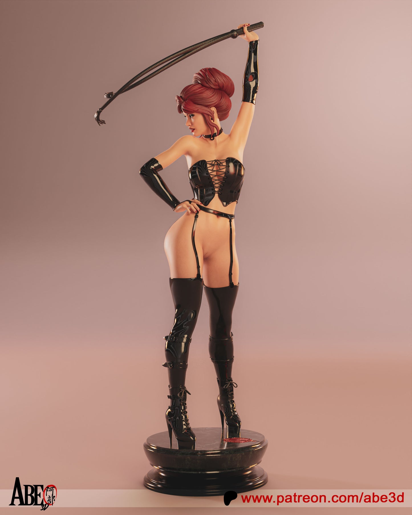 Jean Grey Black Queen Statue 3D-Printed Kit
