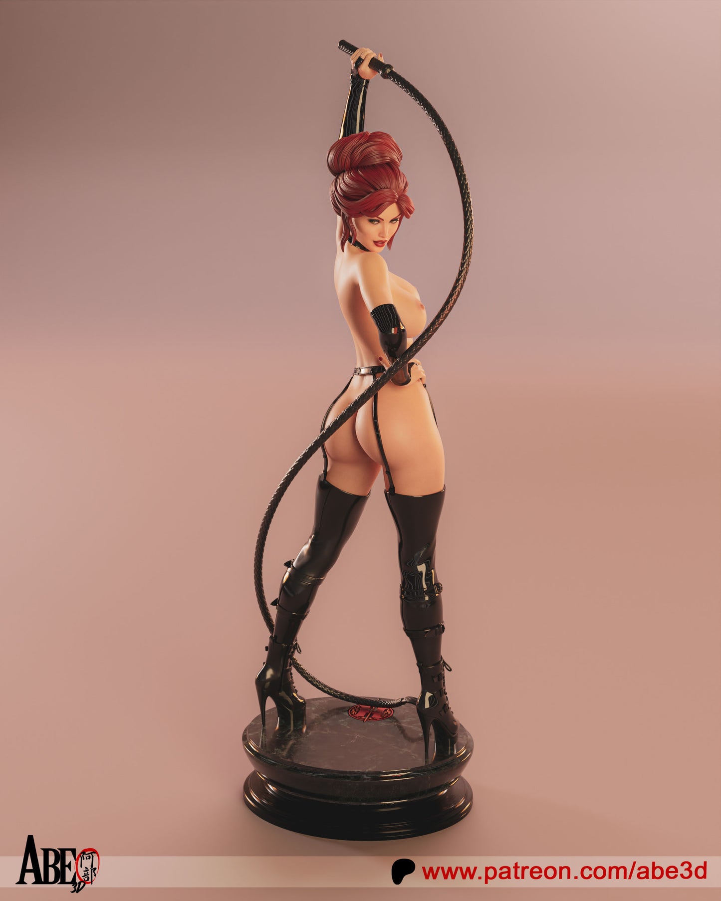 Jean Grey Black Queen Statue 3D-Printed Kit