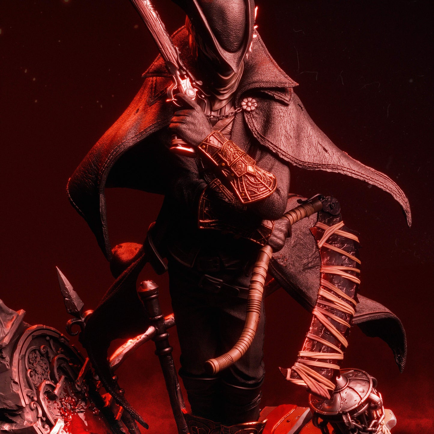 The Hunter Statue 3D-Printed Kit