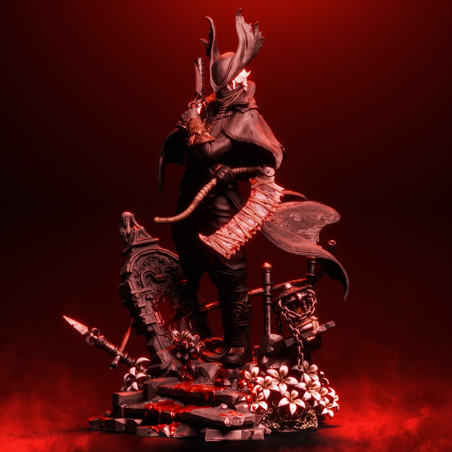 The Hunter Statue 3D-Printed Kit