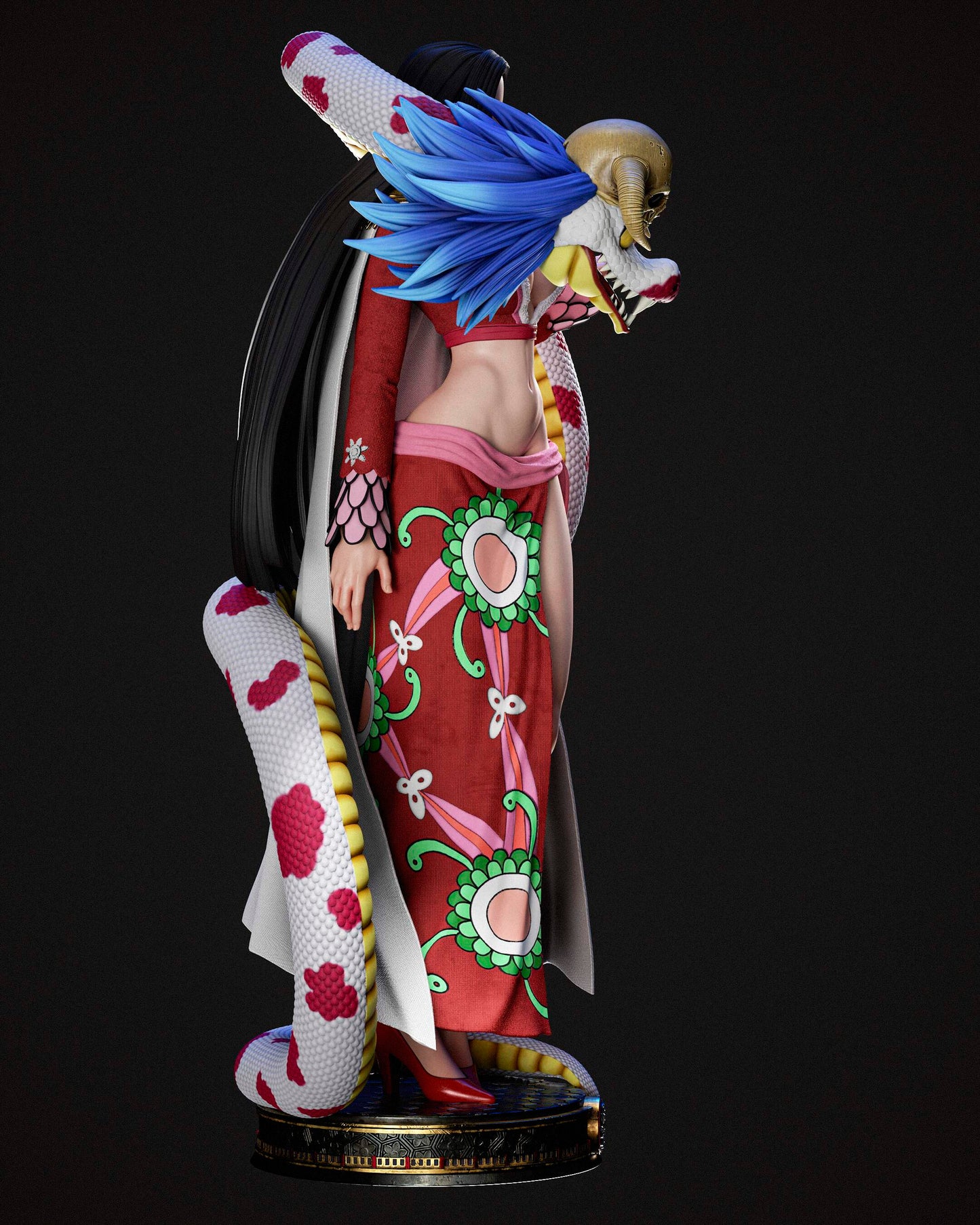 Boa Hancock Statue 3D-Printed Kit
