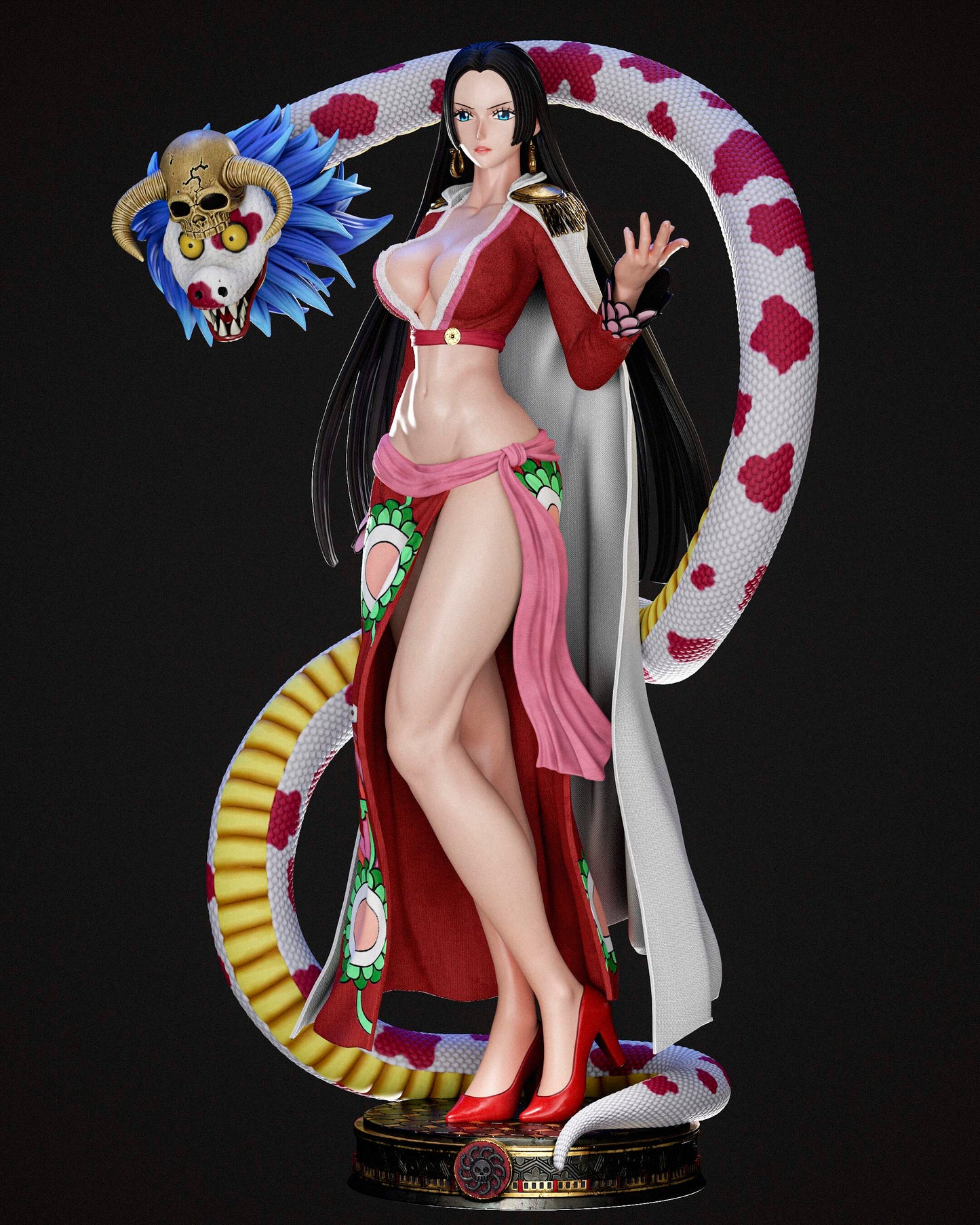Boa Hancock Statue 3D-Printed Kit