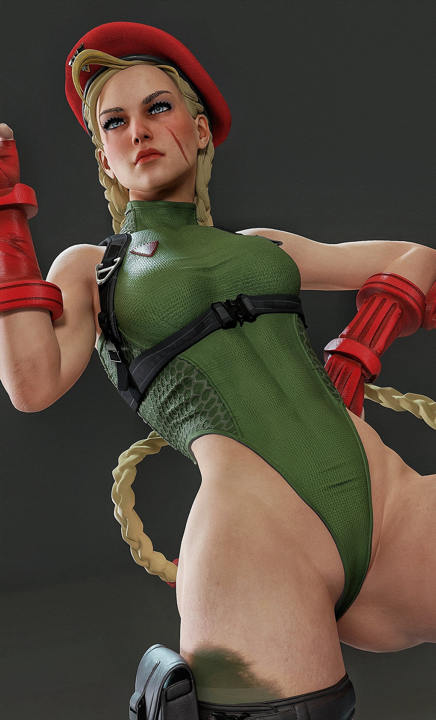 Cammy Statue 3D-Printed Kit