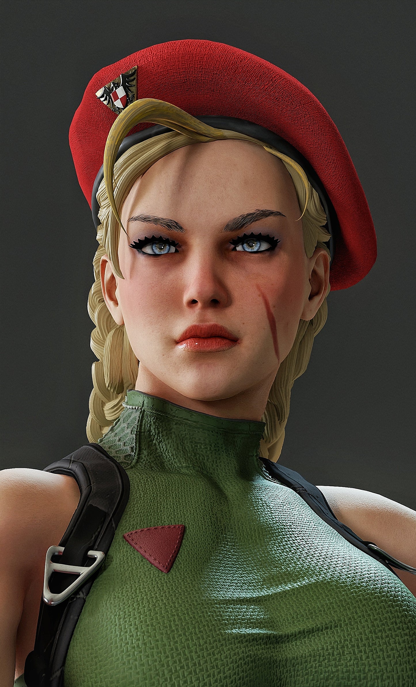 Cammy Statue 3D-Printed Kit