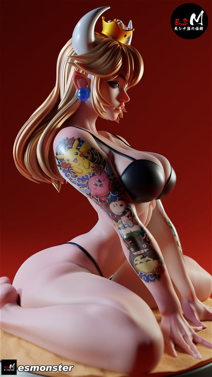 Bowsette (Sun Kissed) Statue 3D-Printed Kit