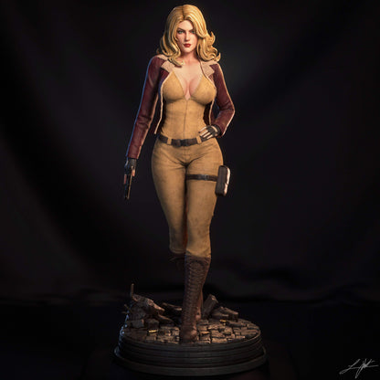 Cover Girl Statue 3D-Printed Kit