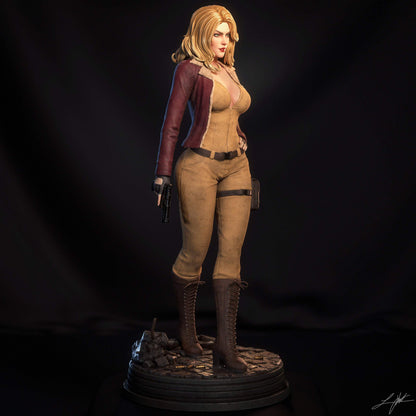 Cover Girl Statue 3D-Printed Kit