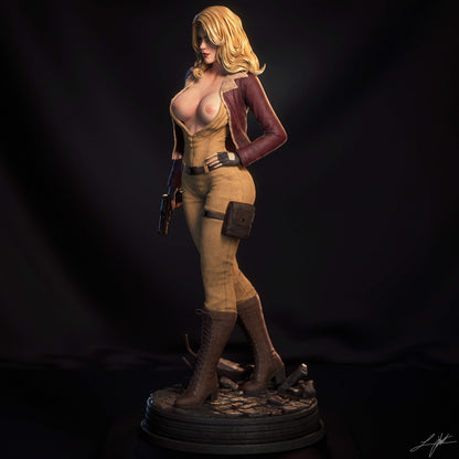Cover Girl Statue 3D-Printed Kit