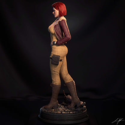 Cover Girl Statue 3D-Printed Kit