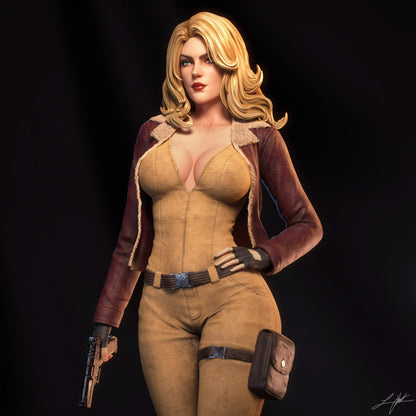 Cover Girl Statue 3D-Printed Kit