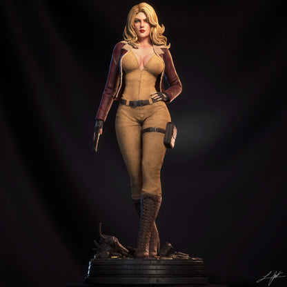 Cover Girl Statue 3D-Printed Kit