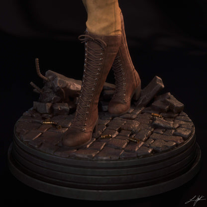 Cover Girl Statue 3D-Printed Kit