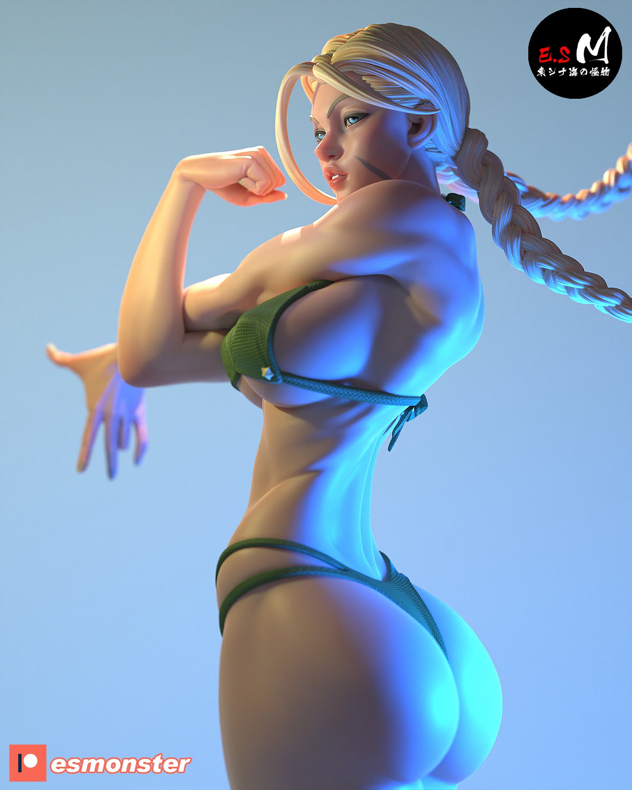 Cammy (Bikini) Statue