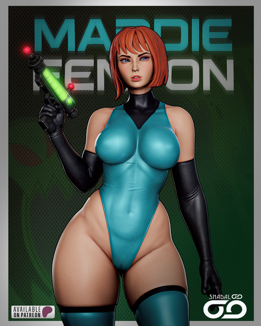 Maddie Fenton Statue