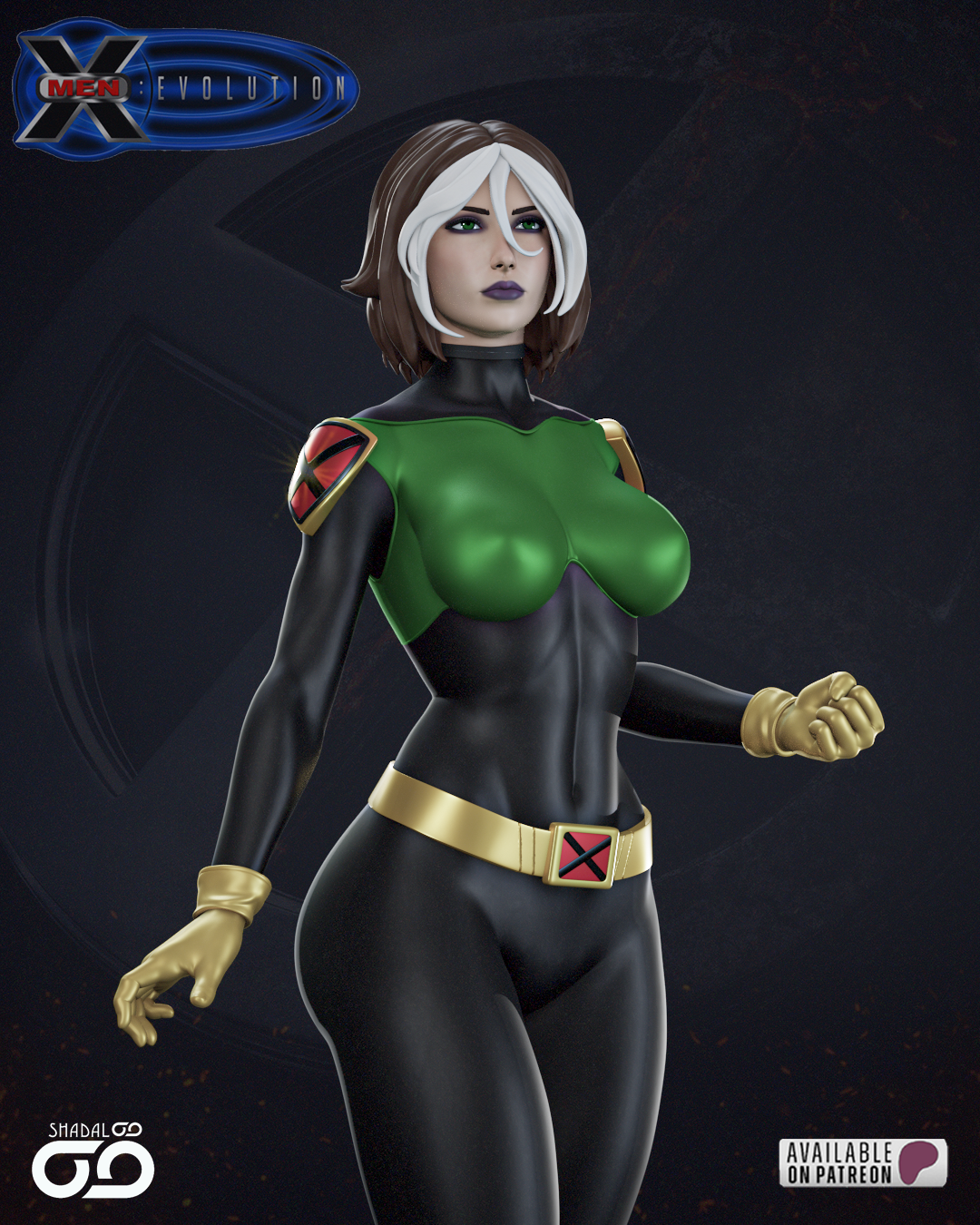 Rogue Statue 3D-Printed Kit