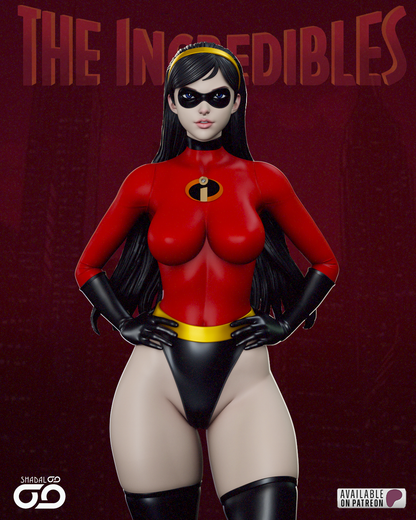 Violet Parr Statue