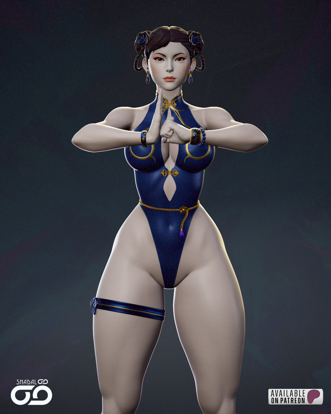 Chun-Li Statue