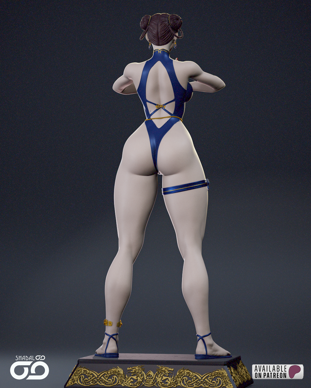 Chun-Li Statue