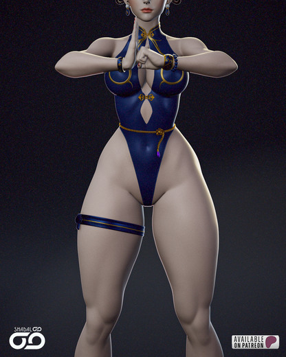 Chun-Li Statue