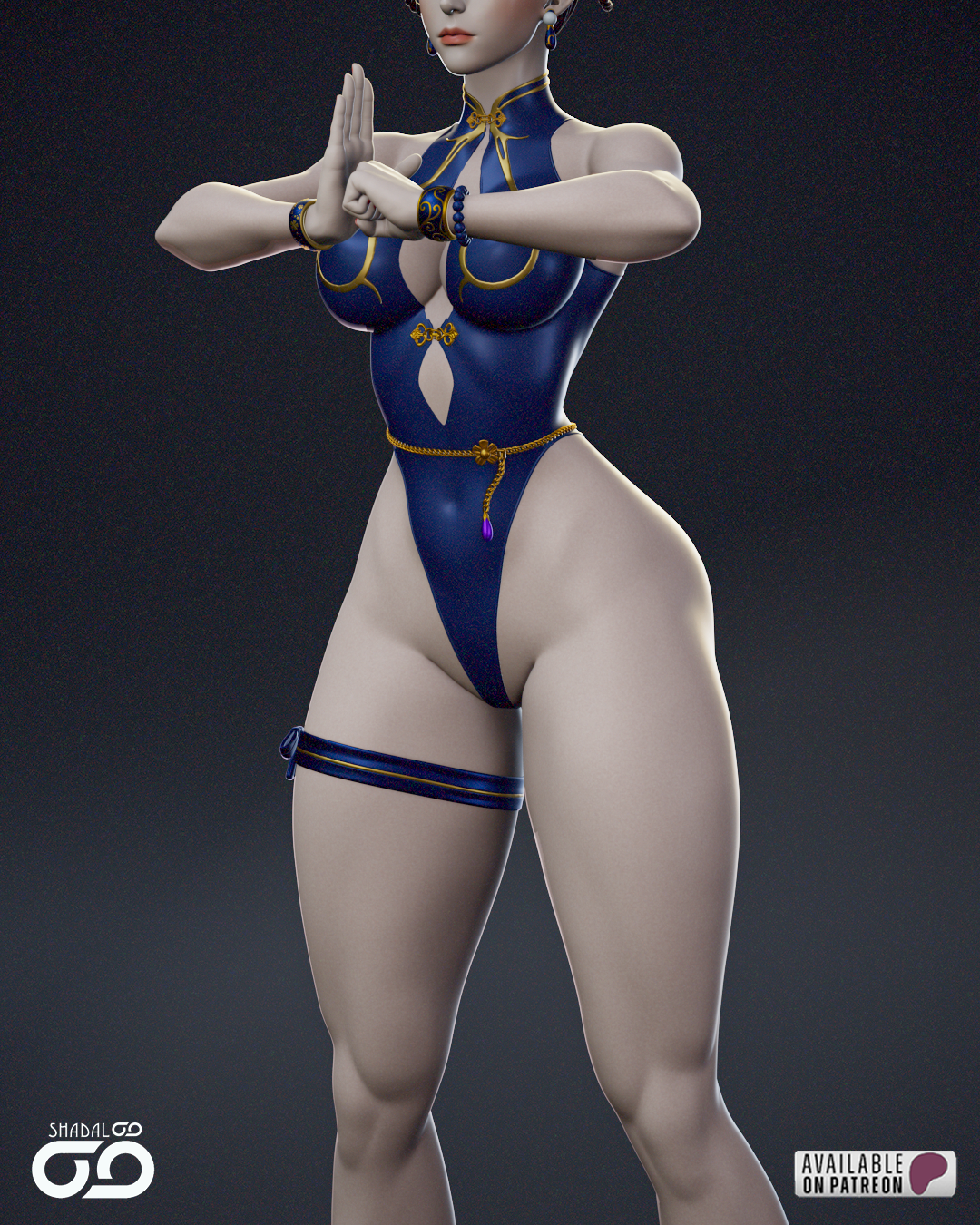 Chun-Li Statue