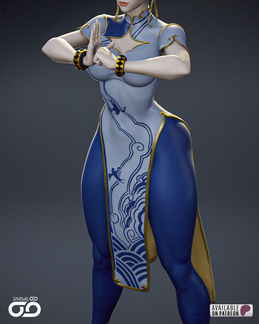 Chun-Li Statue