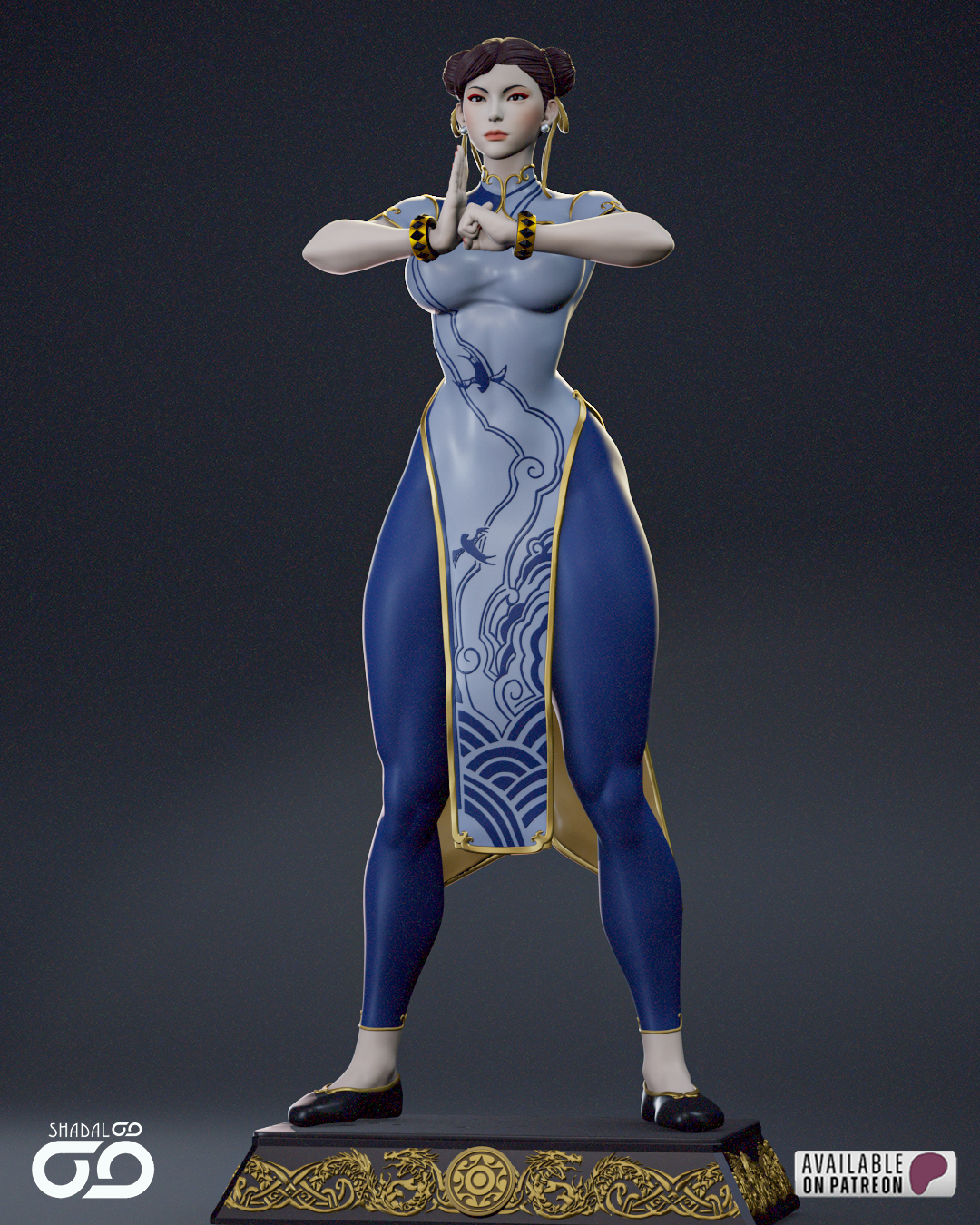 Chun-Li Statue