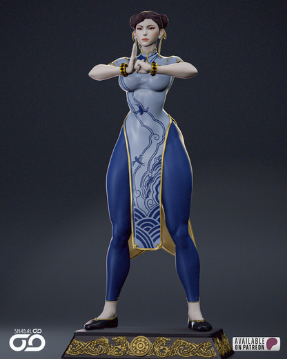 Chun-Li Statue