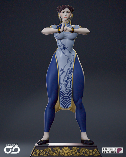 Chun-Li Statue
