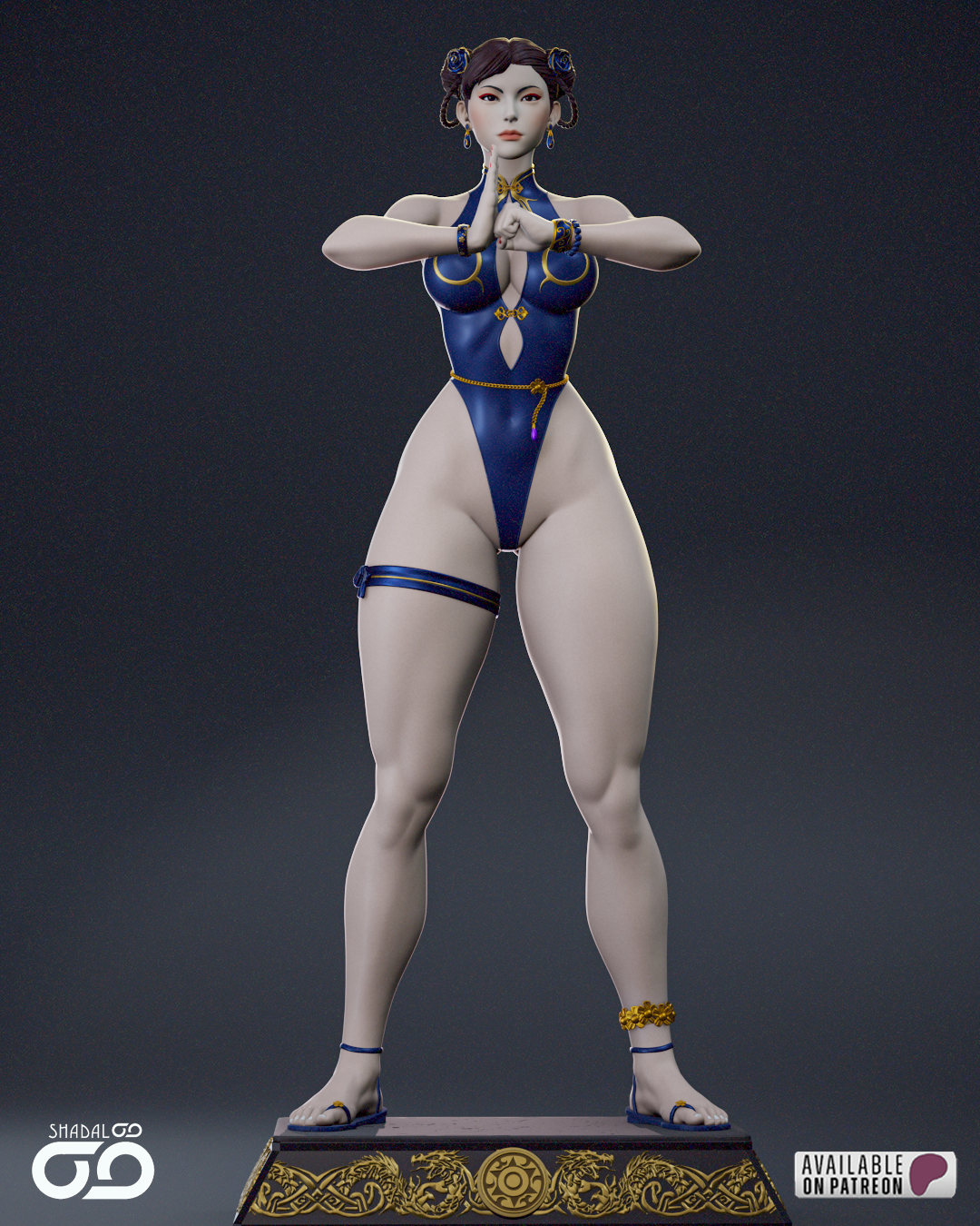 Chun-Li Statue