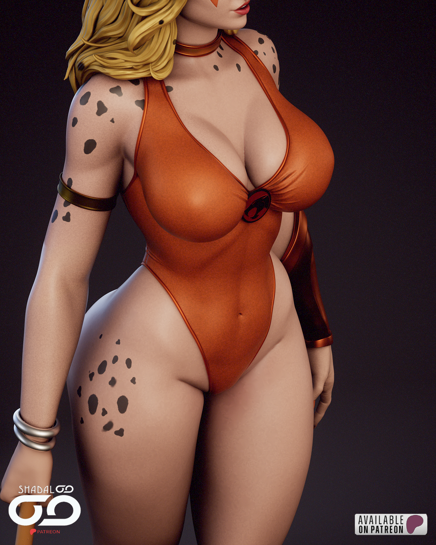 Cheetara Statue