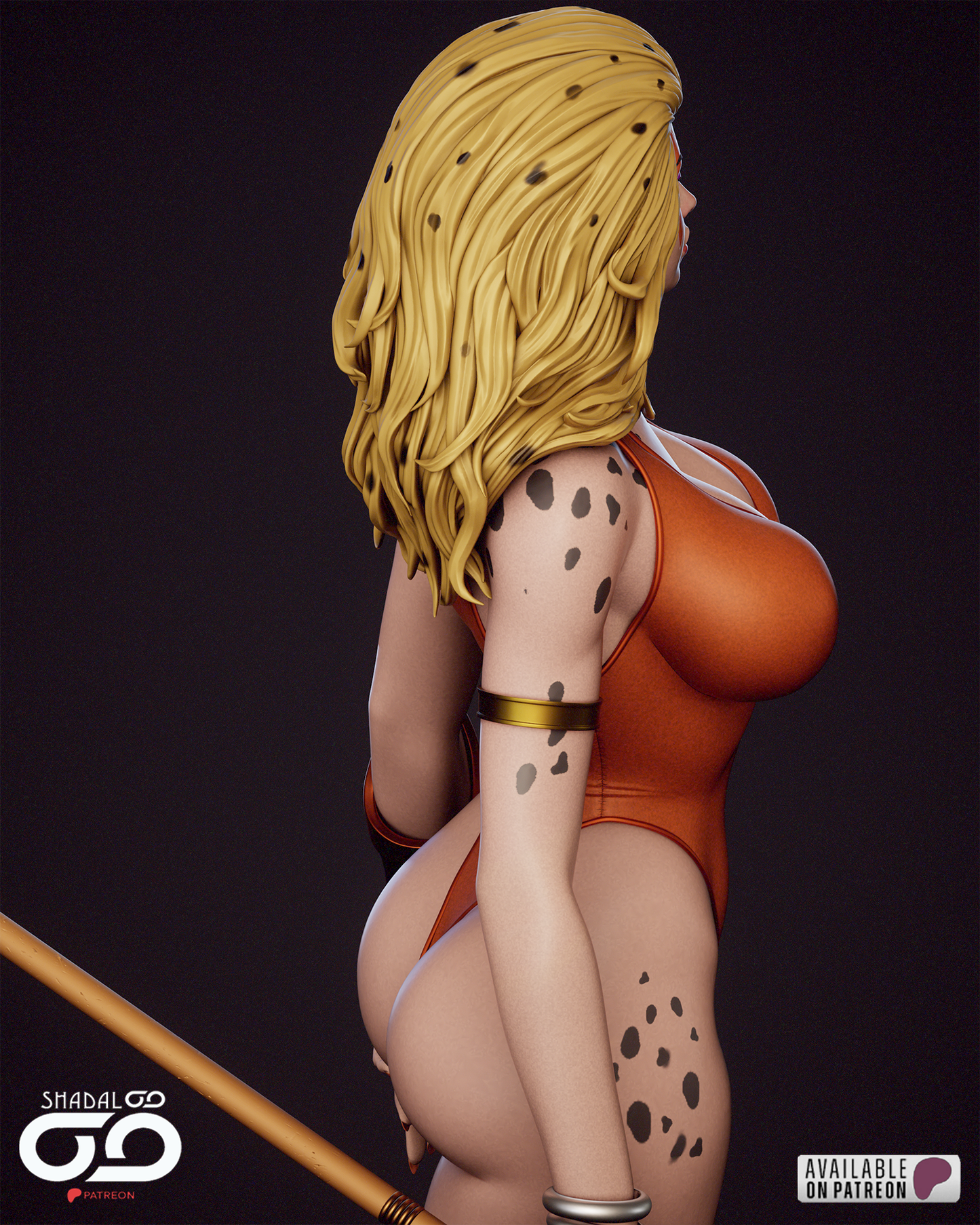 Cheetara Statue