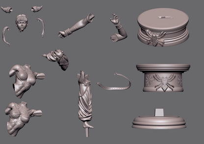 Juri Statue 3D-Printed Kit