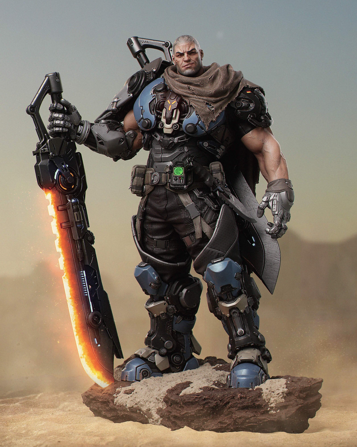 Kurg Statue 3D-Printed Kit