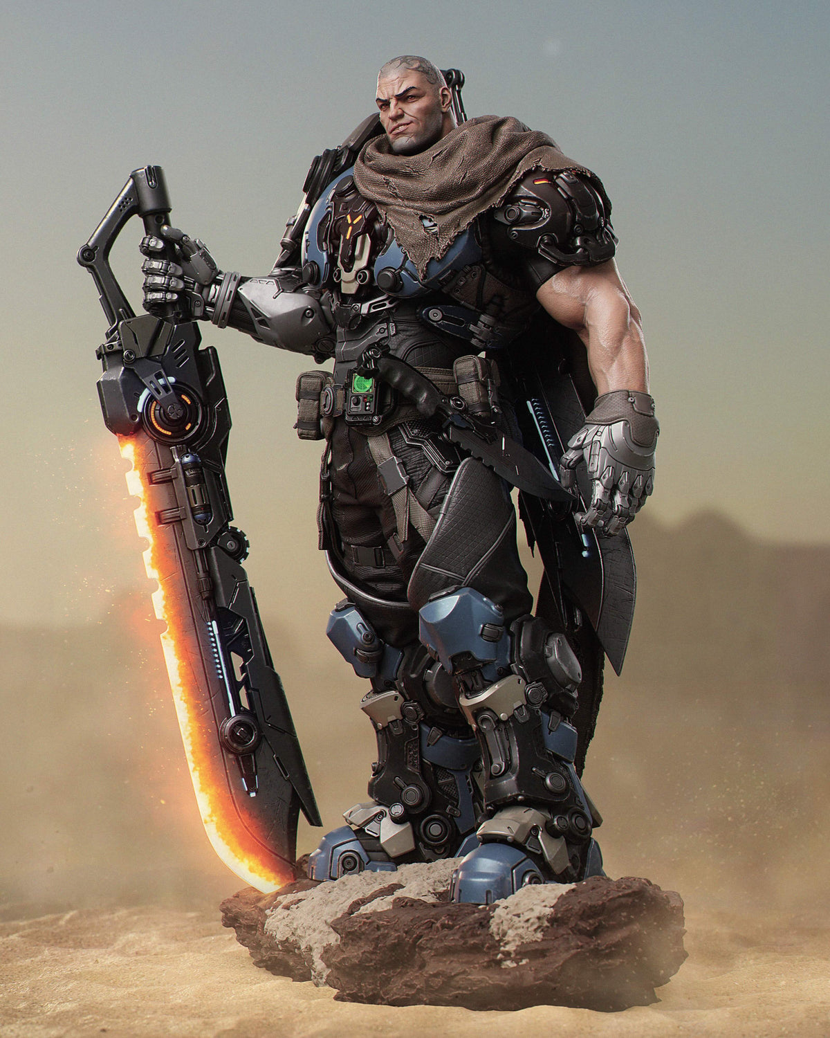 Kurg Statue 3D-Printed Kit