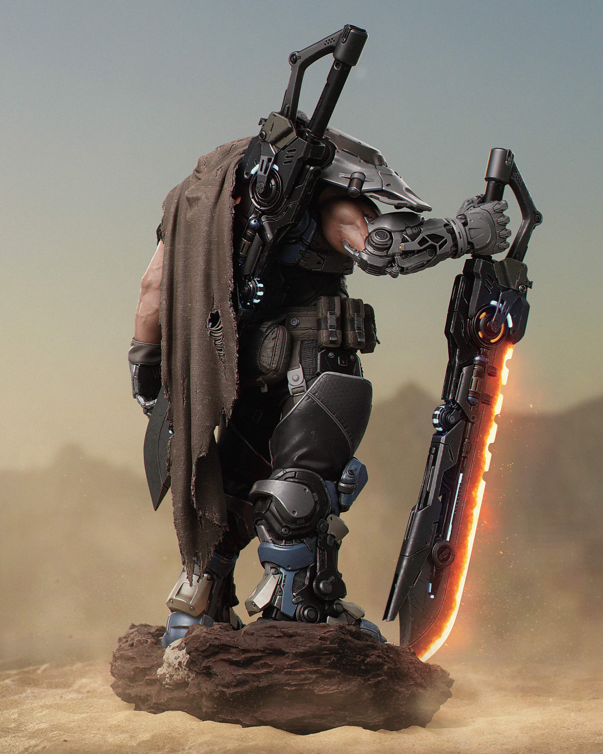Kurg Statue 3D-Printed Kit