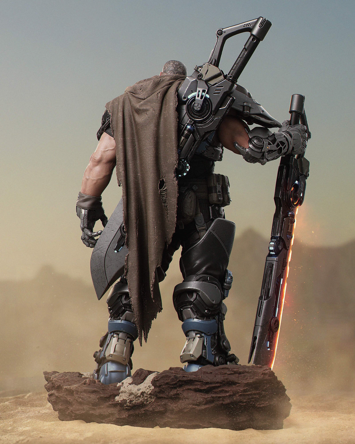 Kurg Statue 3D-Printed Kit