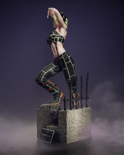 Jolyne Cujoh Statue 3D-Printed Kit