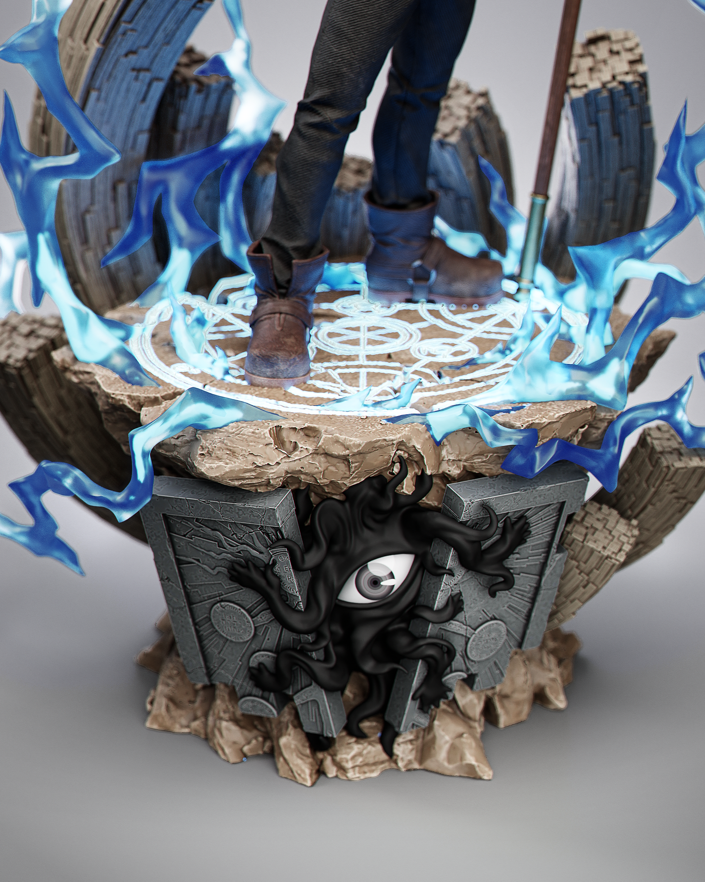 Edward Elric Statue 3D-Printed Kit