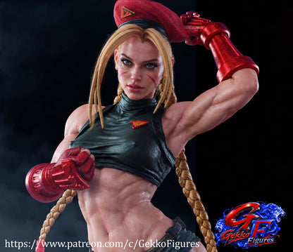 Cammy Statue 3D-Printed Kit
