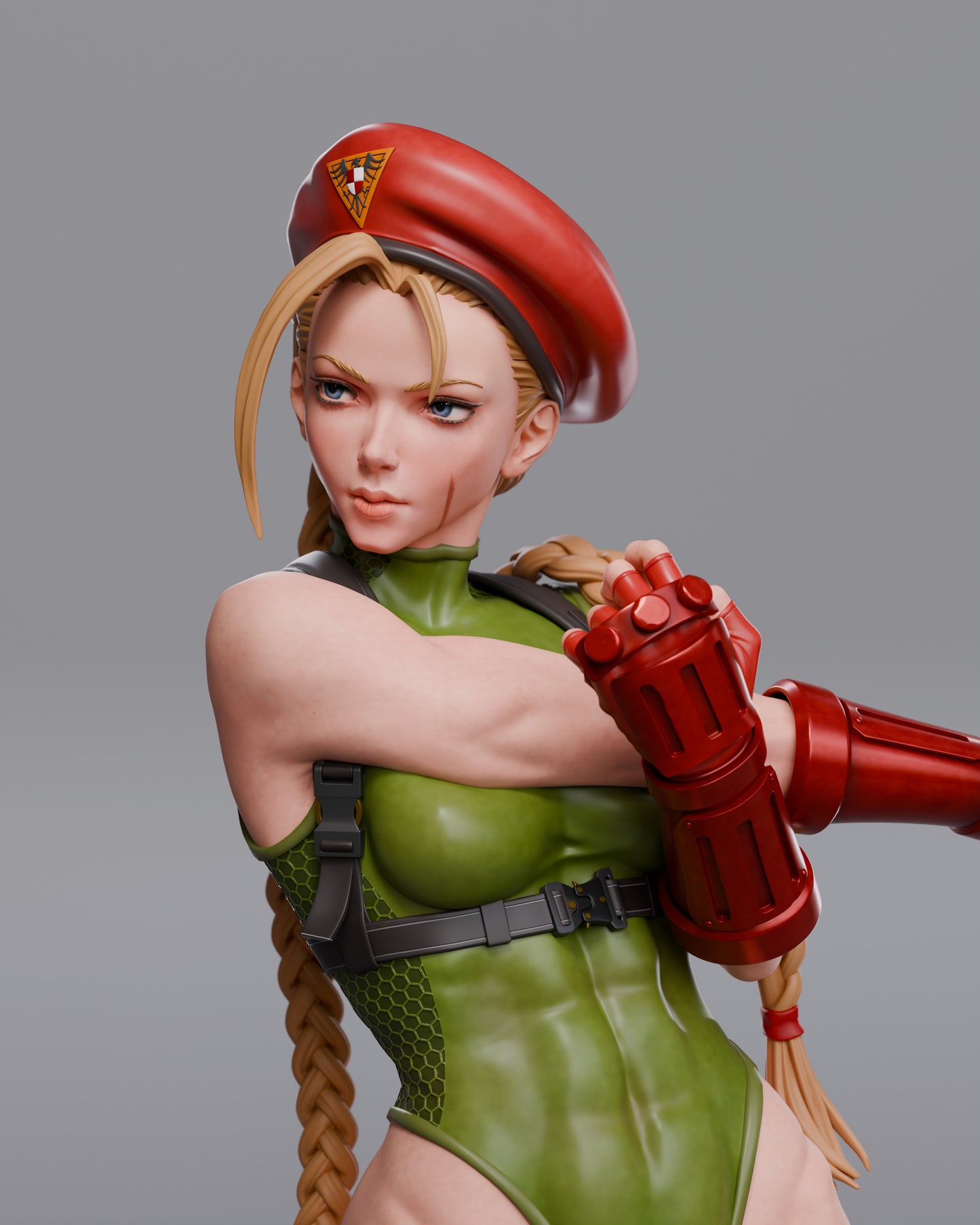 Cammy (SF2) Statue