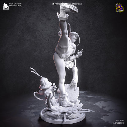 Cammy Statue 3D-Printed Kit