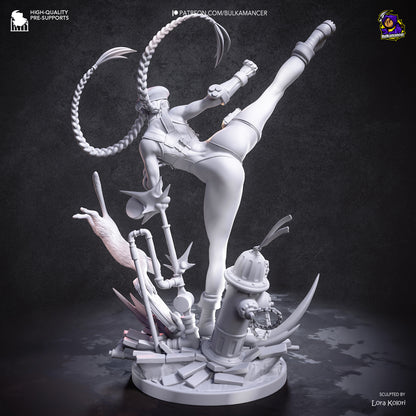 Cammy Statue 3D-Printed Kit